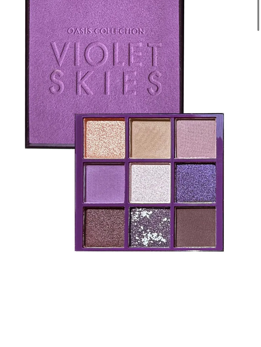 Farmasi Violet Skies Purple Eyeshadow Palette - Picture 2 of 5